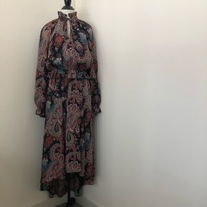 Banana Republic x Olivia Palermo Paisley Dress